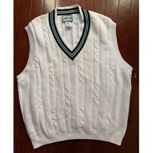 Vintage white Pendleton vest XL